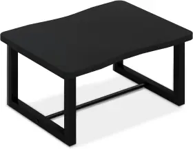 Sk400b Itsst Wooden Step Stool With 500 Pounds Wide Bed 1-step Black-1