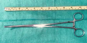 135-261 Jarit 505-160 Pean Forceps Curved 10 Inch