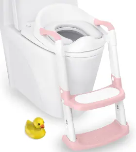 Jassone 789789531751 Potty Training Seat Toddler Step Stool 2 In 1 Select Color