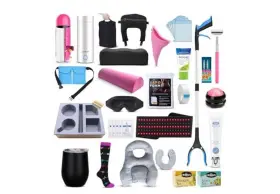 Jdcare Usa 659629126969 Ultimate Bbl Surgery Supplies Kit - Red Light Therapy Wrap Face Down Pillow