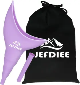 Jefdiee 617201735626 Female Urination Device - Silicone Pee 1 Count Pack Of Purple