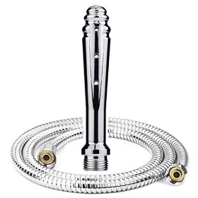 Jieluo 414799719609 Metal Shower Douche For Enema Rinse Enemator Cleaning Both Men An