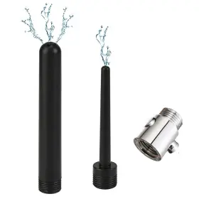 Jofulyador 705735945410 Douche Enema Nozzle With On/off Water Control Valve Switch Shower Attachment