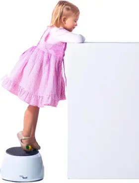 Joovy 786417115840 Steptool Toddler Step Stool With No-slide 1 Count Pack Of White