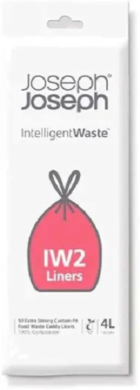 Joseph 789542526550 Intelligent Iw2 Bin Liners Custom 50 Count Pack Of 1 Clear