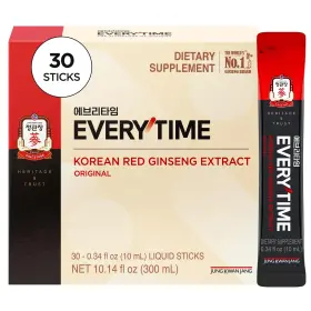 Jung Kwan Jang 819079014760 Korean Red Ginseng Extract 000mg Energy Drink 30 Sticks