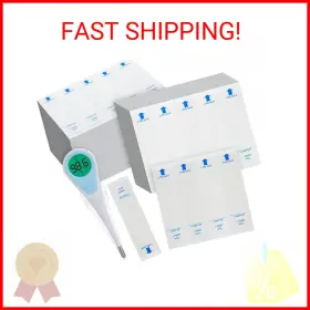 Juvale 819132025818 Disposable Thermometer Covers - 300 Pack Probe For Digital Therm