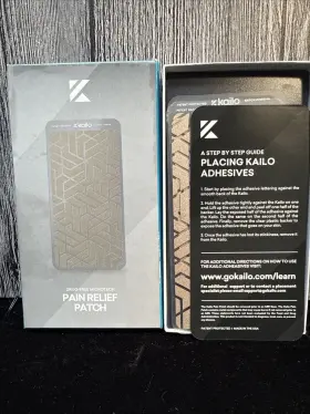 1904kbp Kailo Kit Patch Buddy 3 In Pack - Sore Muscle Relief Wellness For Back
