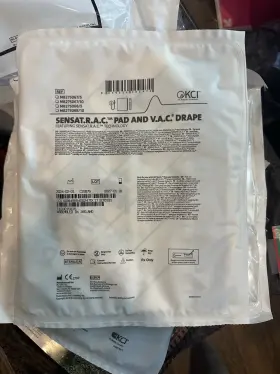 7100325465 Kci M8275069 Sensat.r.a.c. Pad And V.a.c Drape Kit For Wound Vac