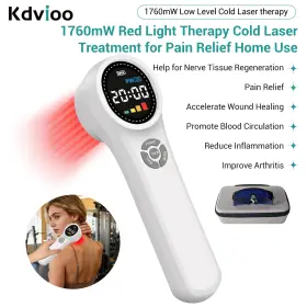 Hhl02 Kdvioo Medical Grade 24 Diode Cold Laser Therapy Red Light Lllt Device For Pain Relief