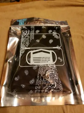 Keep Me Safe 811005028414 Brand New Reusable Adult Mask With Case Black