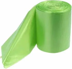 6189 Kekow 10 Gallon Kitchen Trash Bags Green 125 1 Count Pack Of