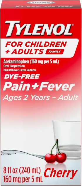 00300450420084 Kenvue Tylenol For Children And Adults Liquid Pain Relief Fever Medication Oral Susp