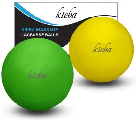 1118-gy Kieba Massage Lacrosse Balls For Myofascial Release Trigger Point Therapy Muscle