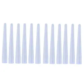 Kimann 702865501523 Enema Nozzle Tips 12 Pcs - Bpa-free Parts Flexible Soft Pvc Comfort