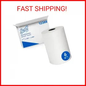 Kim-12388 Kimberly-clark Scott Slimroll Hard Roll Towels 12388 With Fast-drying Absorbency Pockets
