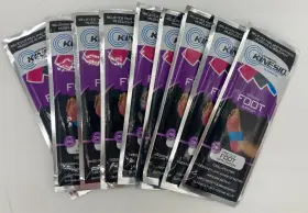 Kinesio 060241710057 Pre-cuts Kinesiology Tape 3 Strips/package Pink And Blue 9 Packs 1
