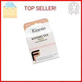 Kinesio 689978295726 Taping - Elastic Therapeutic Athletic Tape Tex Gold Fp Beige 2 Inch X