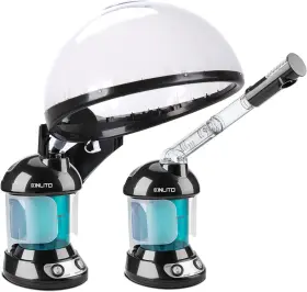 Kd2328a Kinlito 2-in-1 Hair And Face Steamer Humidifier For Deep Black