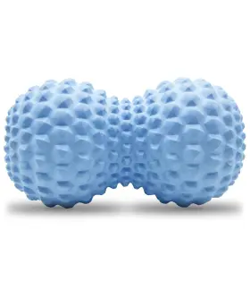 Ktwdmb10 Kitwild Peanut Massage Ball Double Lacrosse 6.7 3.5 Inch Blue