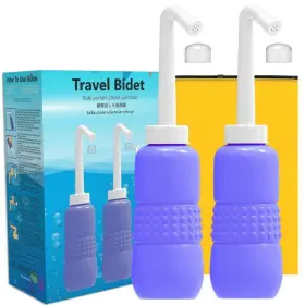 Kkpot 735209475495 Upside Down Peri Bottle For Postpartum Care Portable Bidet With Trave