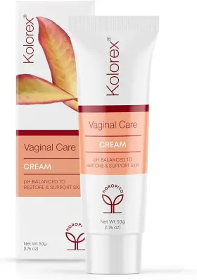 00012 Kolorex Vaginal Care Cream Natural Herbs Soothes Intimate Areas Replenish