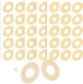 Oval-75 Kris-kikomy 75 Count Callus Cushions Oval Foam Padding With Water-resistant Self-stick