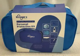 Kroger 860003894750 Health Personal Protection Kit Thermometer Masks Gloves Door Opener