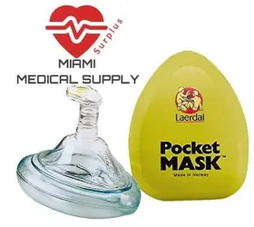 B01mz4yb9b Laerdal 10 X Cpr Emergency Pocket Face Mask Protection Child Adult