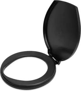 Nv-001 Landhood Portable Toilet Seat For 5 Gallon Bucket Emergency Outdoor Camping Snap Black