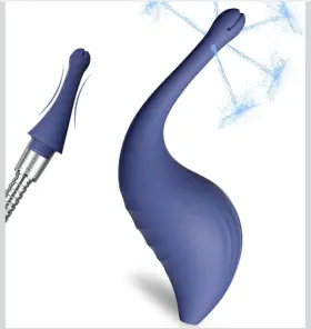 Pzg104pl-a Lealuxes Enema Anal Douches For Men Women - Anti Backflow Bulb With Shapeable Silic