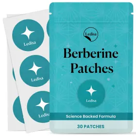 Ledisa Berberine 30pack Patches 30 Days Supply Led L-glutamine Garcinia Cambogia Women
