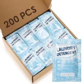 Mo-leelosp-9341 Leelosp Laundry Detergent Packets 200 Pcs Travel Size Single Use Portable Bulk