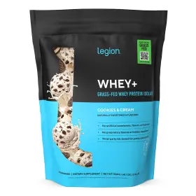 6.53342e Legion 11 Whey Protein Isolate Cookies And Cream 60 Servings Grass Cows Calorie Sugar