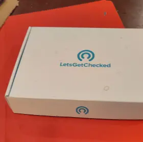 298833 Letsgetchecked Health Testing Kit Box White Exp 2027-03-01 Mpn Uo03s
