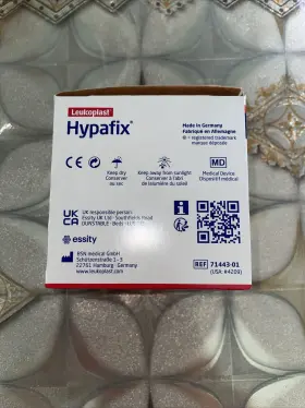 71443-01 Leukoplast Hypafix Dressing Retention Sheet 2 Inch X 11 Yards 1 Roll