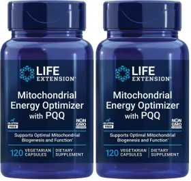 01868 Life Extension Energy Supplement Mitochondrial Optimizer Pqq Taurine B Vitamins 120 Cap