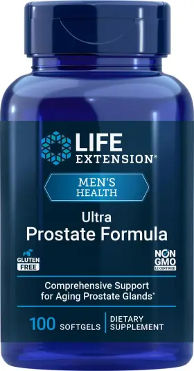 Life Extension 737870202912 Men S Prostate Health Support - Ultra Formula 100 Softgels