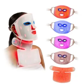 Lifepro 810090932897 Red Light Therapy Mask Face Neck 234 Led 5 Modes 4000mah Pro Revitaglow