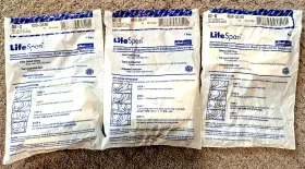 558-02 Lifespan Ted Compression Stockings Sz Medium Long Knee Barely Over 3 Pairs