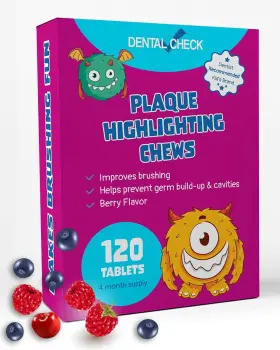 Lingito 700512770407 Plaque/dental Disclosing Tablets A Teeth 120 Count Pack Of 1