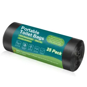 Ltp-tb25 Litfp Portable Toilet Bags - 25 Count 1 Pack Of