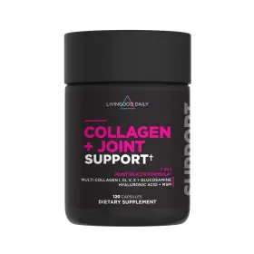 Ldcjs01 Livingood Daily Collagen Joint Support Supplement 120 Capsules Multi Grass Acid