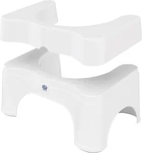 Llc 726084567207 The Original Bathroom Toilet Stool - Adjustable 2.0 Convertible To 7 Inch Or 9 Hei