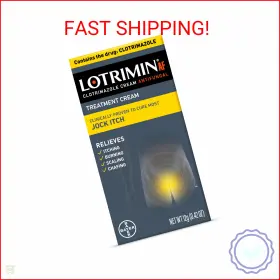 Lotrimin 041100594167 Af Jock Itch And Athletes Foot Cream 0.42 Ounce Pack Of