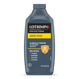 Lotrimin 041100600462 Antifungal Jock Itch Medicated Powder With 6.25 Ounce White