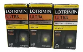Lotrimin 311017963302 Ultra Jock Itch Antifungal Cream - 0.42 Oz 3 Pack