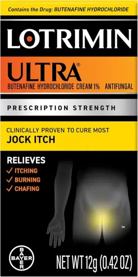 Sp-287 Lotrimin Ultra Antifungal Jock Itch Cream - Powerful Butenafine 12g