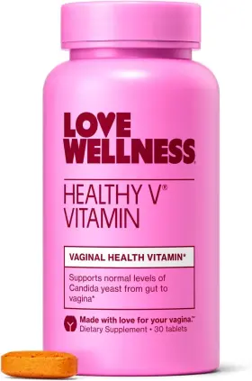 Love Wellness 850003843056 Womens Vaginal Health Supplement Healthy V Vitamin