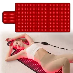 Lpkp 725945198895 Red Light Therapy Mat 47.5 X 20 Foldable 660nm 850nm Dual Wavelength Led